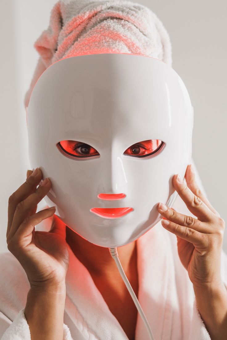 Introducing Your New Glow: The LED Light Facial Beauty Mask Has Arrived!
