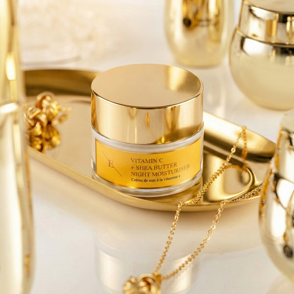 VITAMIN C + SHEA BUTTER NIGHT MOISTURISER 50ML