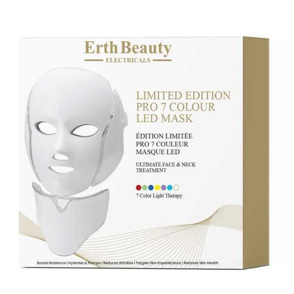 Limited Edition Pro 7 Colour LED Face & Neck Mask