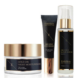 Elixir Serum + 24K Gold Anti-Wrinkle Moisturiser + 24K Gold Under Eye Cream