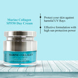 Marine Collagen SPF50 Day Cream 50ml + Marine Collagen Night Repair Serum 30ml
