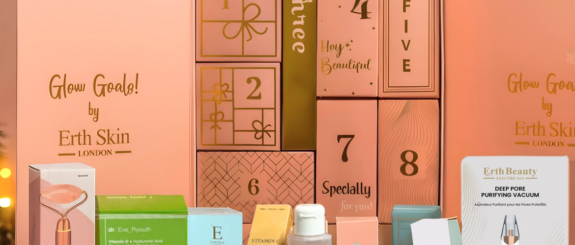 A Luxurious Countdown: Unveiling the Erth Skin London 12 Days of Skincare Magic Advent Calendar!