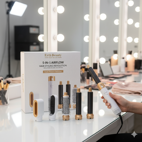 Say Goodbye to Clutter: Introducing the 5-IN-1 Airflow Hair Styling Revolution!