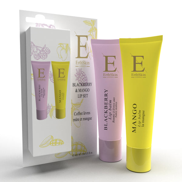 Eclat - Mango & Blackberry lip balm set