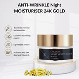 ANTI-WRINKLE Night MOISTURISER 24K GOLD - 50ml
