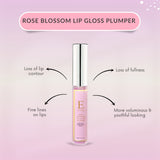 Rose Blossom Lip Gloss Plumper 8ml