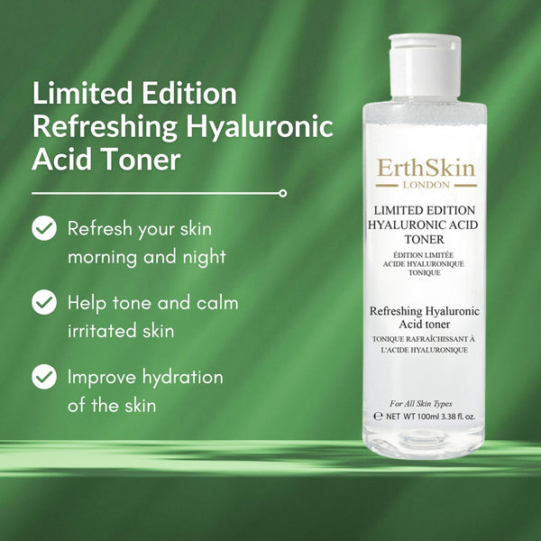 Limited Edition  Refreshing Hyaluronic Acid Toner 100ml
