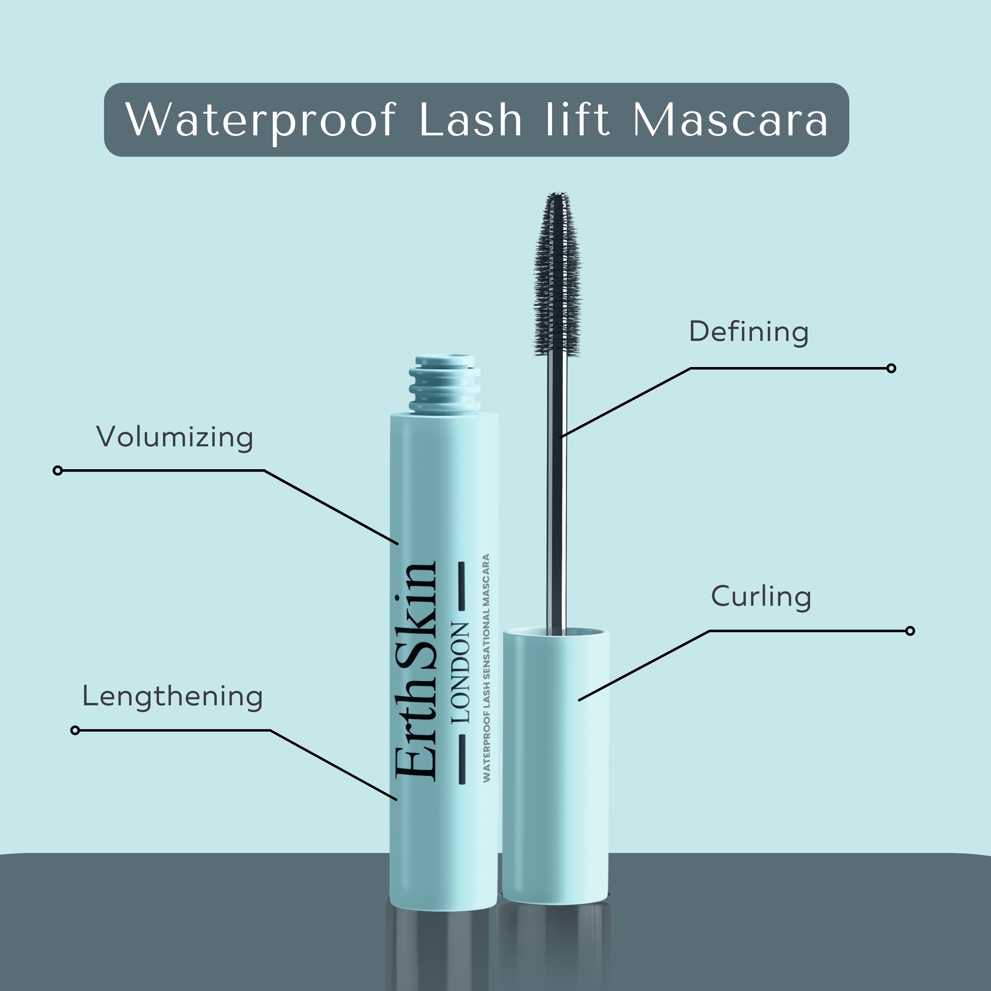 Waterproof Lash lift Mascara 12ml