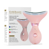 Neck & Jawline Definer LED anti-ageing system (Rose Gold)