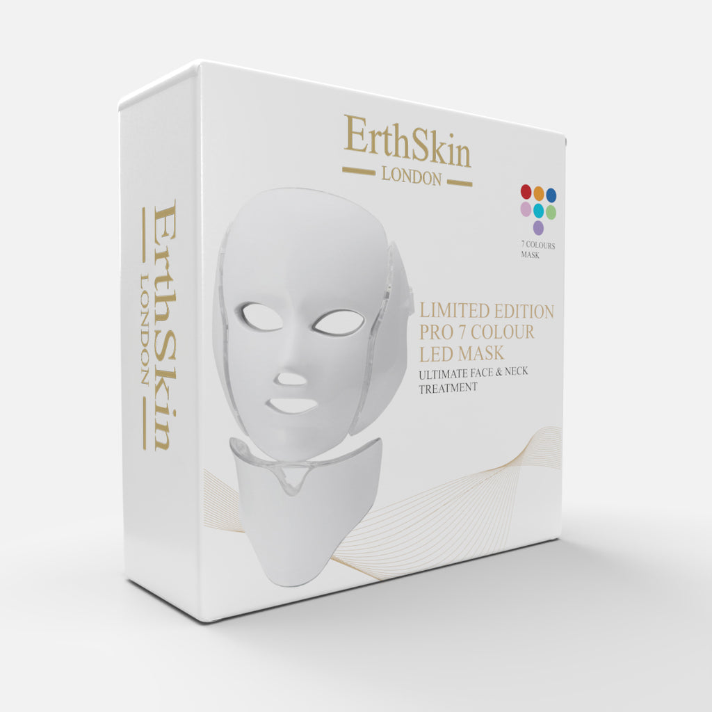 Limited Edition Pro 7 Colour LED Face & Neck Mask – ErthSkin London