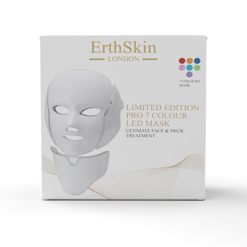 Limited Edition Pro 7 Colour LED Face & Neck Mask – ErthSkin London