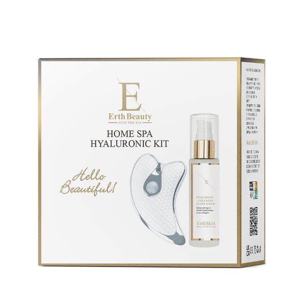 Home spa Hyaluronic Kit ( SONIC GuaSHA + HA Serum)