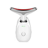 AGE -DEFYING FACE AND NECK MASSAGER - white