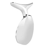 AGE -DEFYING FACE AND NECK MASSAGER - white