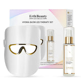 HYDRA GLOW LED THERAPY SET ( LED LIGHT THERAPY MASK white with HA Serum )