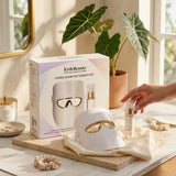 HYDRA GLOW LED THERAPY SET ( LED LIGHT THERAPY MASK white with HA Serum )