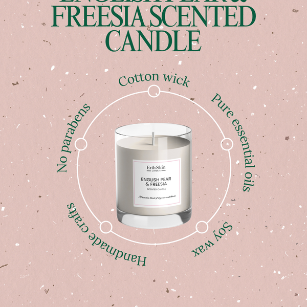 ENGLISH PEAR & FREESIA SCENTED CANDLE