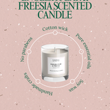 ENGLISH PEAR & FREESIA SCENTED CANDLE