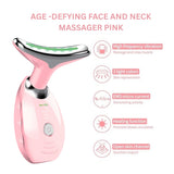 AGE -DEFYING FACE AND NECK MASSAGER PINK