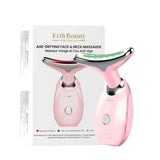 AGE -DEFYING FACE AND NECK MASSAGER PINK