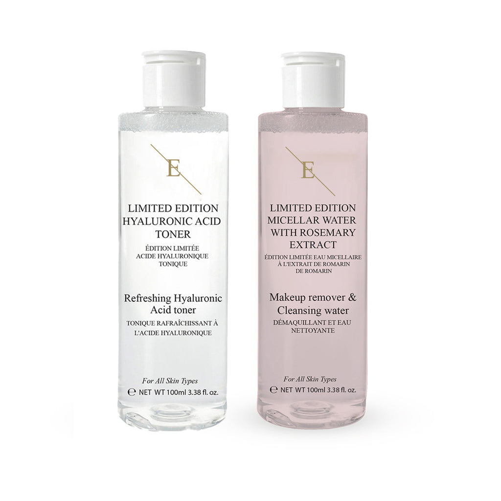 Limited Edition Micellar Water with Rosemary Extract 100ml + Limited Edition Refreshing Hyaluronic Acid Toner 100ml