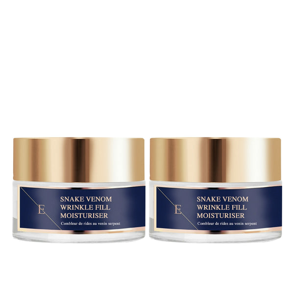 2x Wrinkle Fill Snake Venom Moisturiser 50ml