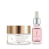Rose Blossom Glow Facial Oil 30ml + Hyaluronic acid & Collagen Day Cream