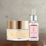 Rose Blossom Glow Facial Oil 30ml + Vitamin C Bio Brightening Moisturiser 50ml