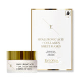 "Hyaluronic Acid & Collagen Mask - 3 sheets + Hyaluronic Acid + Collagen Pro Age Eye Cream  30ml