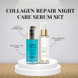 Hyaluronic acid & Collagen Serum - 60ml + Marine Collagen Night Repair Serum 30ml