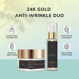 Anti-Wrinkle Elixir Serum 24k Gold + Anti-Wrinkle Night Moisturiser 24k Gold