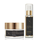 Anti-Wrinkle Elixir Serum 24k Gold + Anti-Wrinkle Night Moisturiser 24k Gold