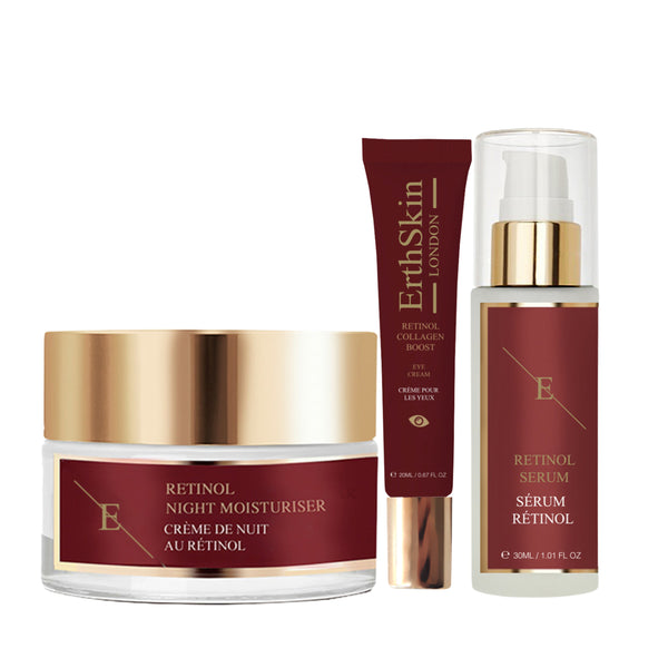 RETINOL SET Retinol Serum 30ml Moisturizer 50ml+ Retinol eye 20ml
