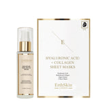 Skin Repair Snail Mucin Serum 60ml +  Hyaluronic Acid & Collagen Mask (3 Sheets)