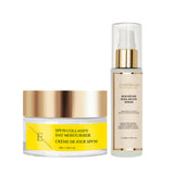 Skin Repair Snail Mucin Serum 60ml  + SPF 50 Collagen Day Cream 50ml