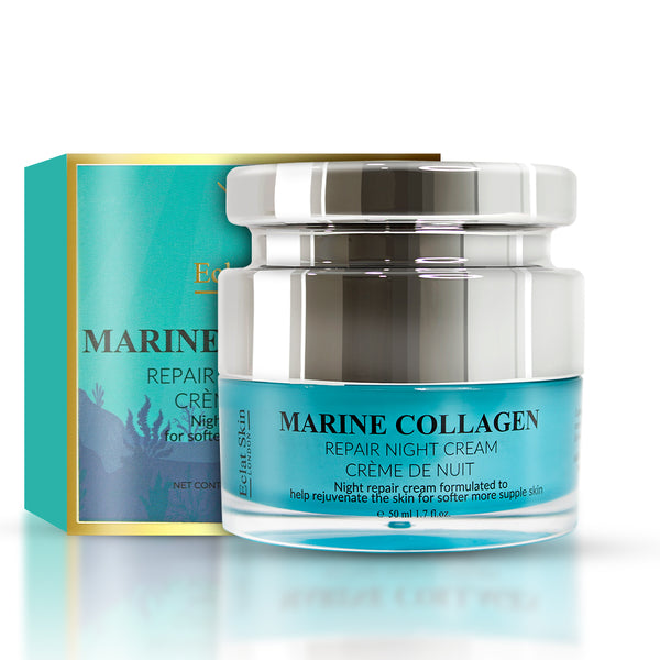 Marine Glow + Vitamin C Concentrate Cream 50ml + Marine Collagen Night Cream 50ml