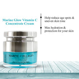 Marine Glow + Vitamin C Concentrate Cream 50ml + Marine Collagen Night Cream 50ml