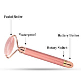 Rose Quartz Electrical Massage Youth Facial Roller