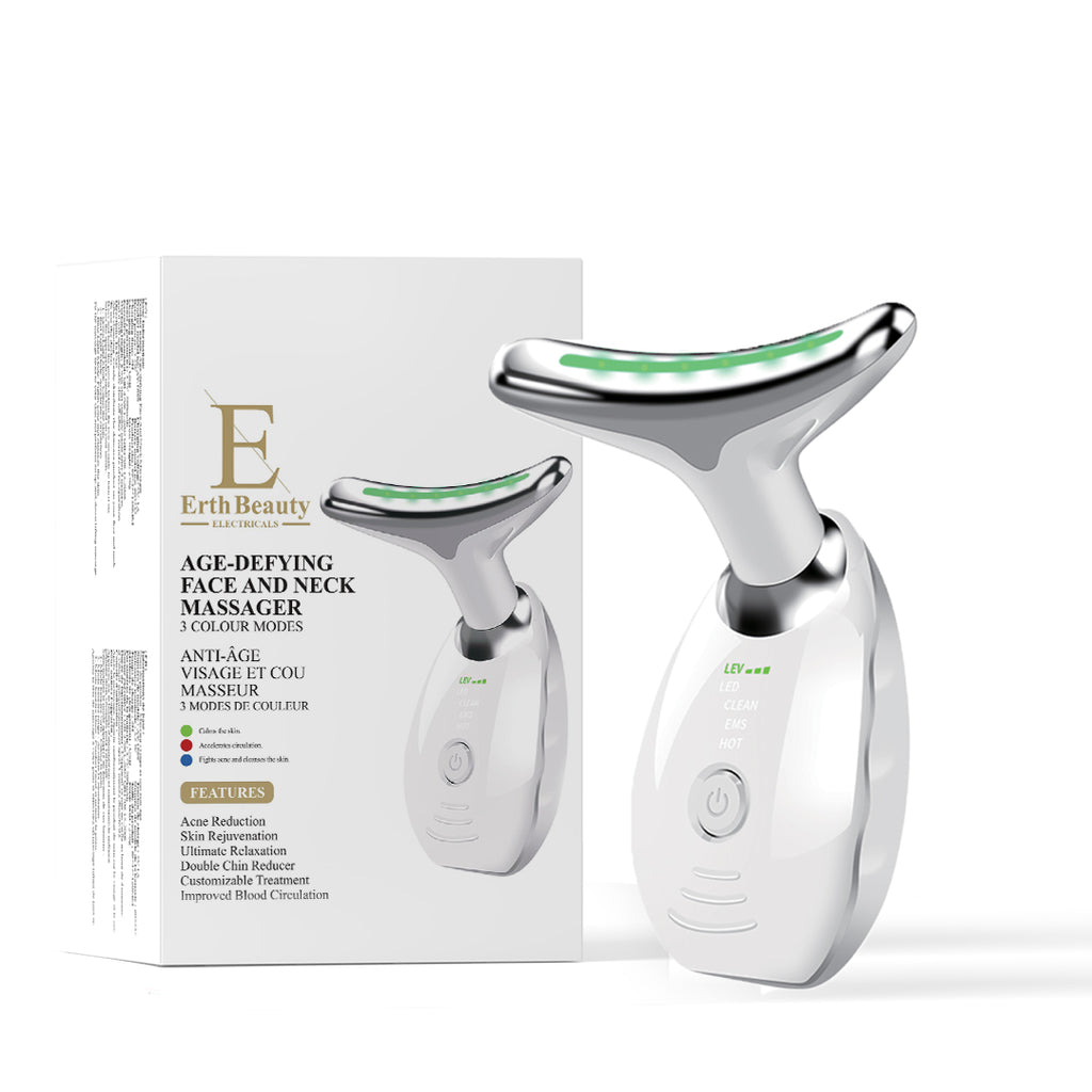 AGE -DEFYING FACE AND NECK MASSAGER