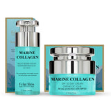 Marine Collagen SPF50 Day Cream 50ml + Marine Collagen Night Repair Serum 30ml