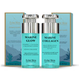 MARINE COLLAGEN NIGHT REPAIR SERUM 30ML + MARINE GLOW VITAMIN C + COLLAGEN CONCENTRATE SERUM 30ML